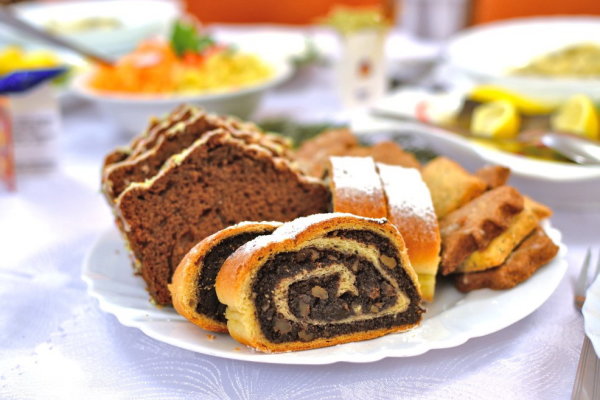 Mohnkuchen Makowiec - Backrezept für Mohnkuchen Makowiec