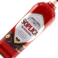 Soplica Pflaume Likör Sliwkowa 28% vol. 500ml + 1 Glas Gratis