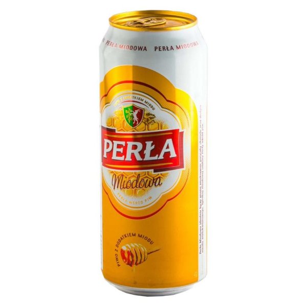 Perla Miodowa Bier mit Honig 5,4% vol. 500ml zzgl. 0,25 Eur Pfand