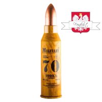 Debowa Military 70 premium Vodka in Holzpatrone 40% vol....