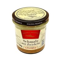 Polonia Premium Schmalz mit Zwiebeln Smalec z cebula 250g