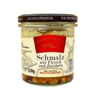 Polonia Premium Schmalz mit Fleisch und Zwiebeln Smalec z...