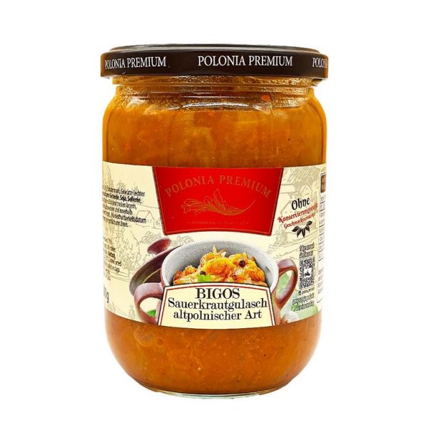 Polonia Premium Bigos Sauerkrauteintopf Altponische Art 500g