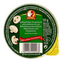 Profi Geflügel Brotaufstrich mit Champignons Pasztet...