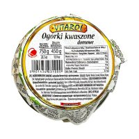 Vitarol Fass-Salzgurken Ogórki kwaszone Domowe 750g