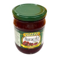 Vitarol geraspelte Rote Beete mit Paprika Buraczki...