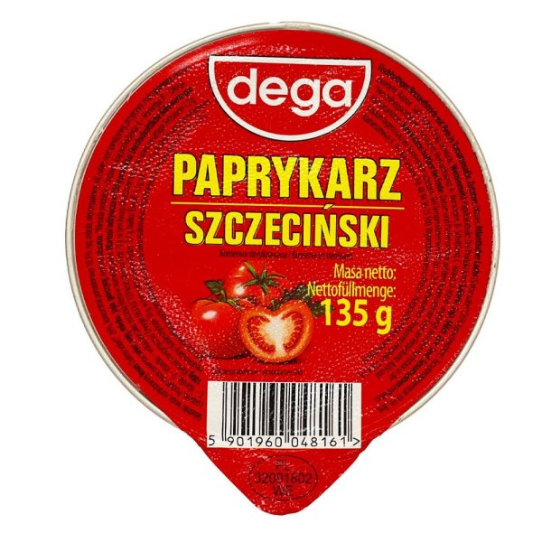 Dega Fisch Brotaufstrich Paprykarz szczecinski 135g