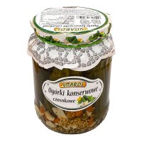 Vitarol Gewürzgurken mit Knoblauch Ogorki konserwowe...