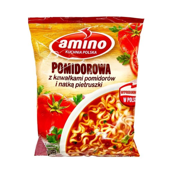 Amino Tomatensuppe Zupa blyskawiczna pomidorowa z natka pietruszki 61g