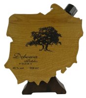 Debowa Oak Wodka Polen Landkarte 40% Vol. 500ml