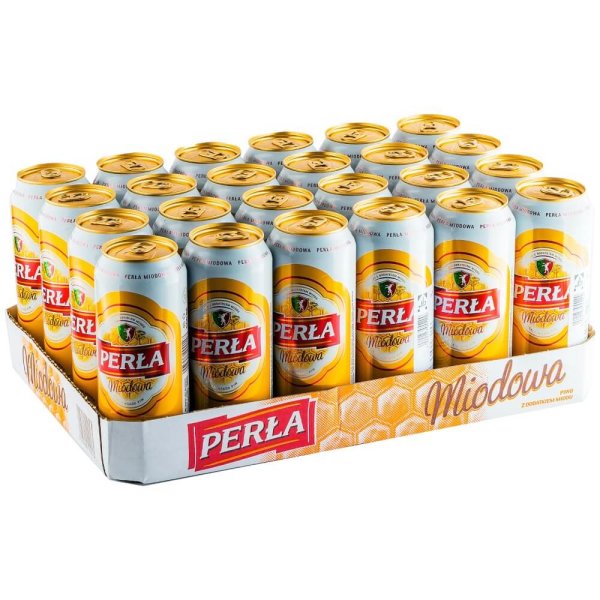 Perla Miodowa Bier mit Honig Dose 5,4% vol. 500ml zzgl. 0,25 Eur Pfand