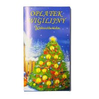 Weihnachtsoblaten Oplatek Wigilijny Blauer Umschlag 8g