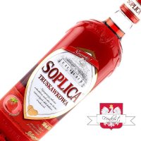 Soplica Erdbeer Likör Truskawkowa 28% vol. 500ml + 1 Glas Gratis